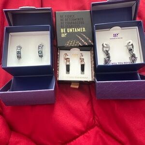 Untamed and Sirens earrings. Gorgeous variety of earrings